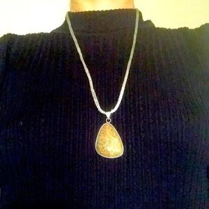 Ukanite Pendant Sterling Silver